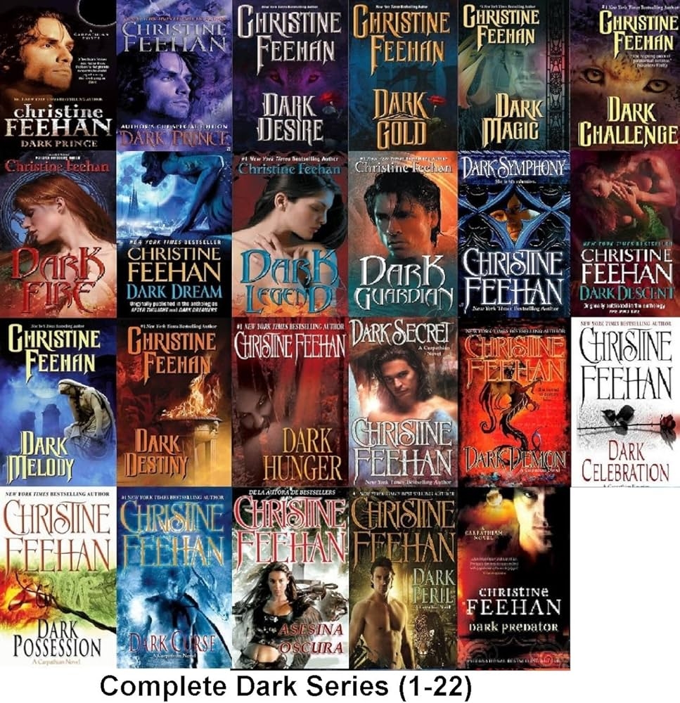 Carpathian Dark Series 1 22 22 Book Set Dark Prince Dark Desire Dark Gold Dark Magic Dark Challenge Dark Fire Dark Dream Dark Legend Dark Guardian Dark Symphony Dark Descent dark Nights 