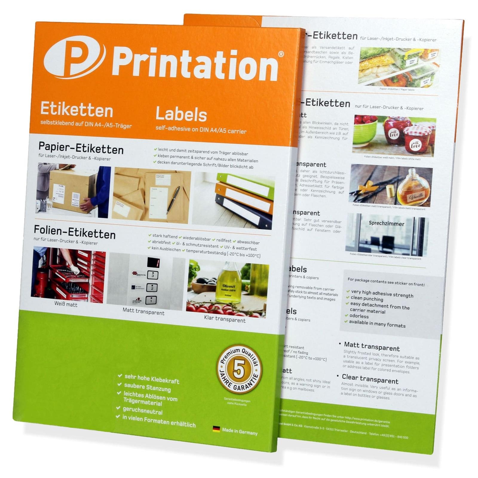 CD DVD Etiketten Wei Selbstklebend Rund Blickdicht 25 Blatt 50 Labels
