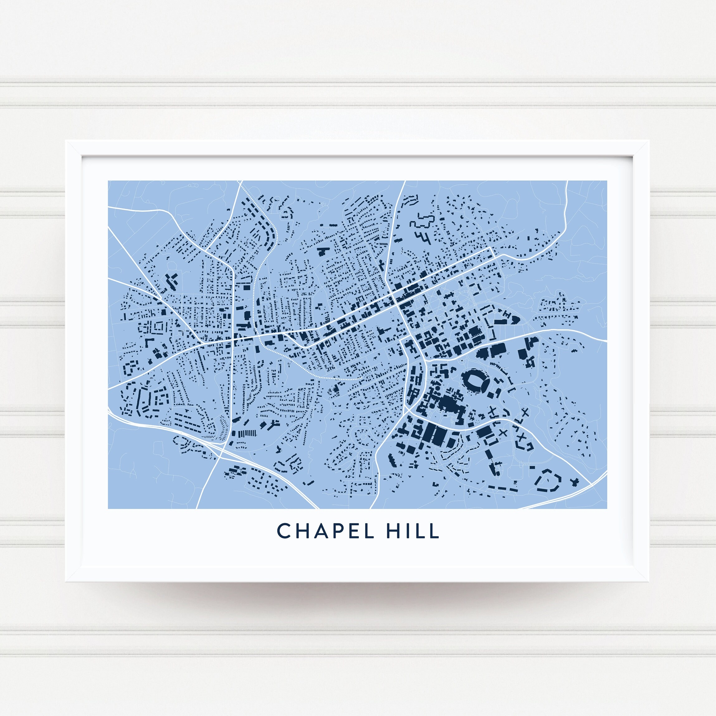 Printable Map Of Chapel Hill Nc