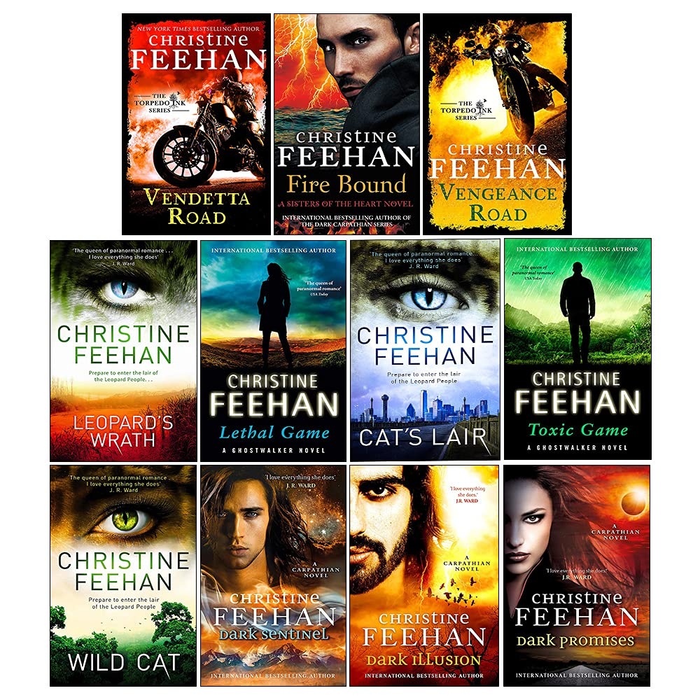Christine Feehan 11 Books Collection Set By Christine Feehan Goodreads