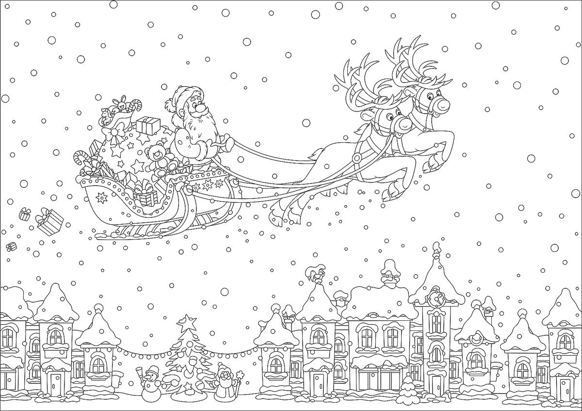 Christmas Coloring Pages For Kids Fun Free Printable Holiday Coloring Pages Printables 30Seconds Mom
