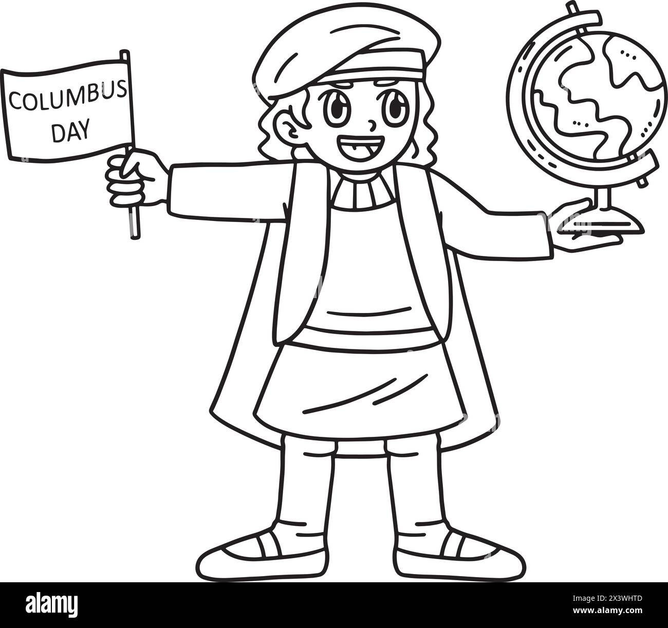 Christopher Columbus Illustration Black And White Stock Photos Images Page 3 Alamy