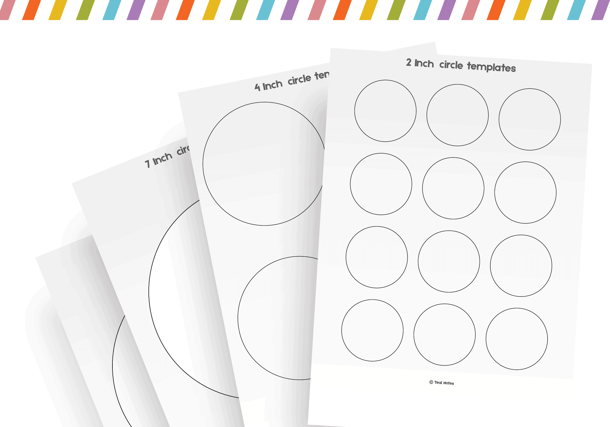 2 Inch Circle Template Printable