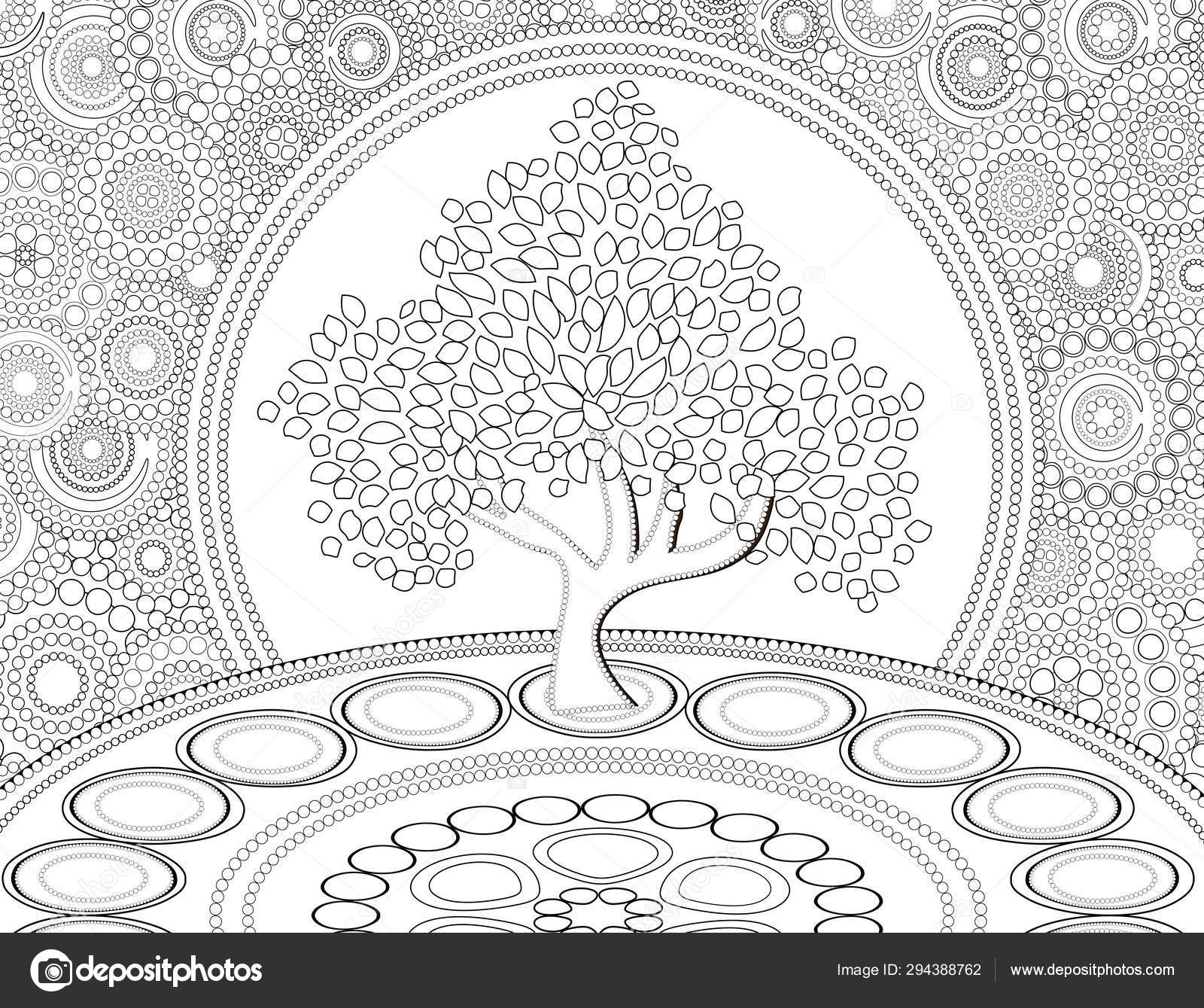 Free Printable Tree Of Life Coloring Page