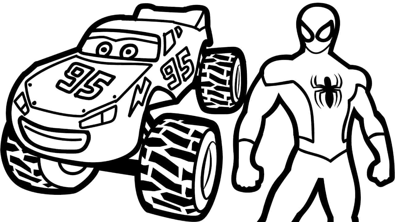 Coloring Pages Disney Cars Coloring Pages Lightning Mcqueen Page Printable Futurama