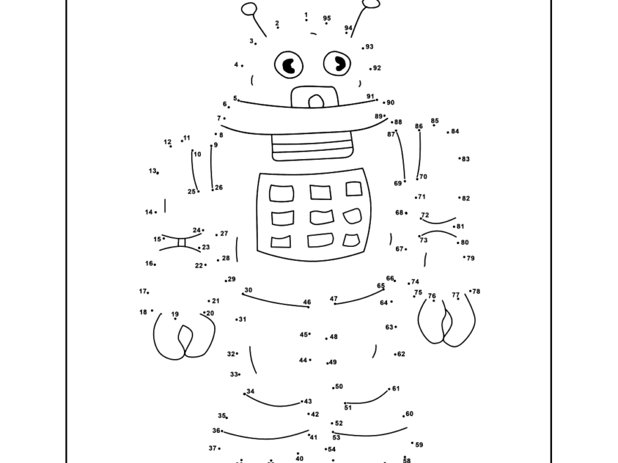 Connect The Dots Printables Printable Coloring Pages FREE