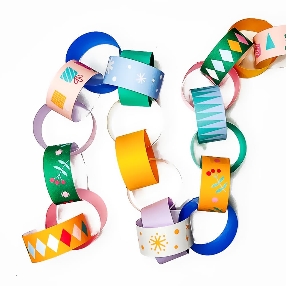 Countdown To Christmas A Fun And Easy Paper Chain Holiday Activity For Kids