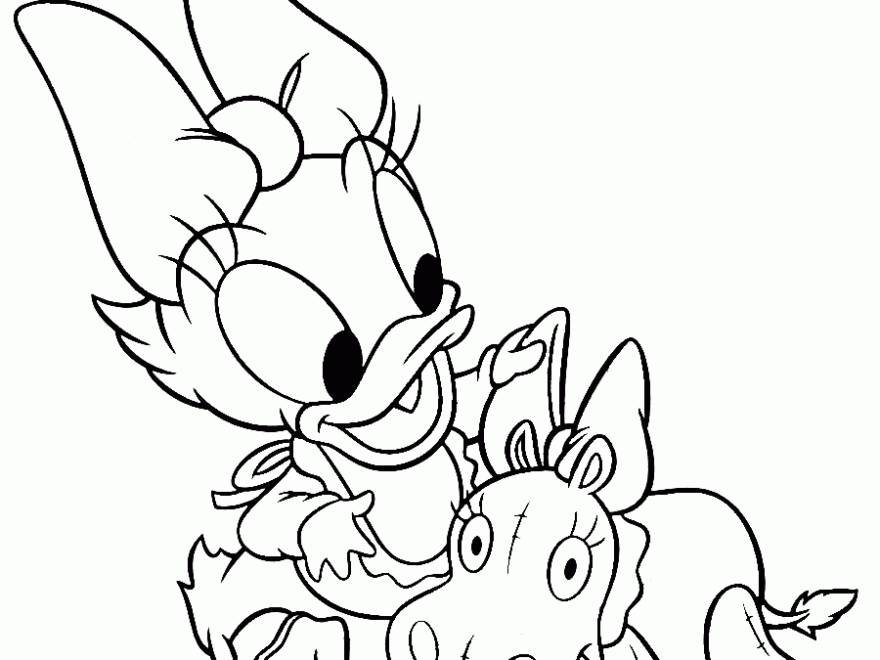 Disney Babies Coloring Pages 6 Disneyclips
