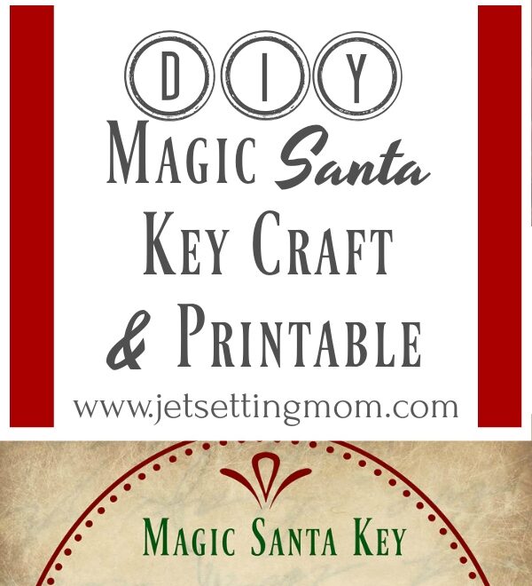 DIY Christmas Crafts Magic Santa Key How To FREE Printable