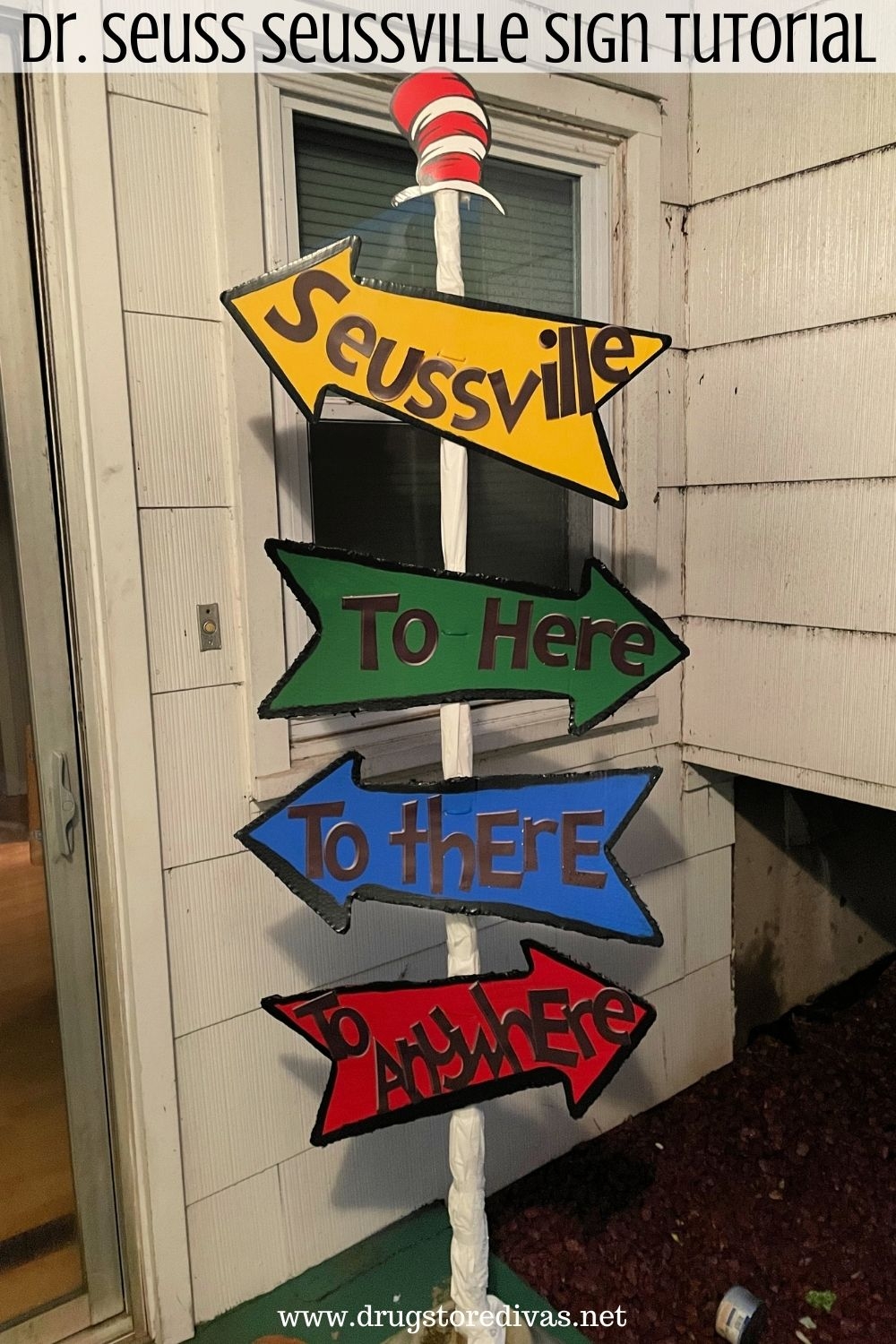 Dr Seuss Seussville Sign Tutorial Drugstore Divas
