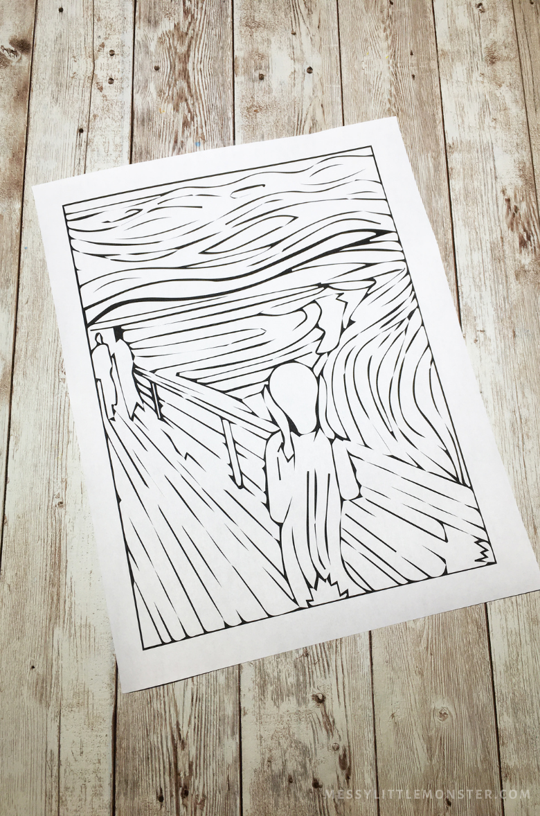 Free Printable Pictures Of MunchS The Scream