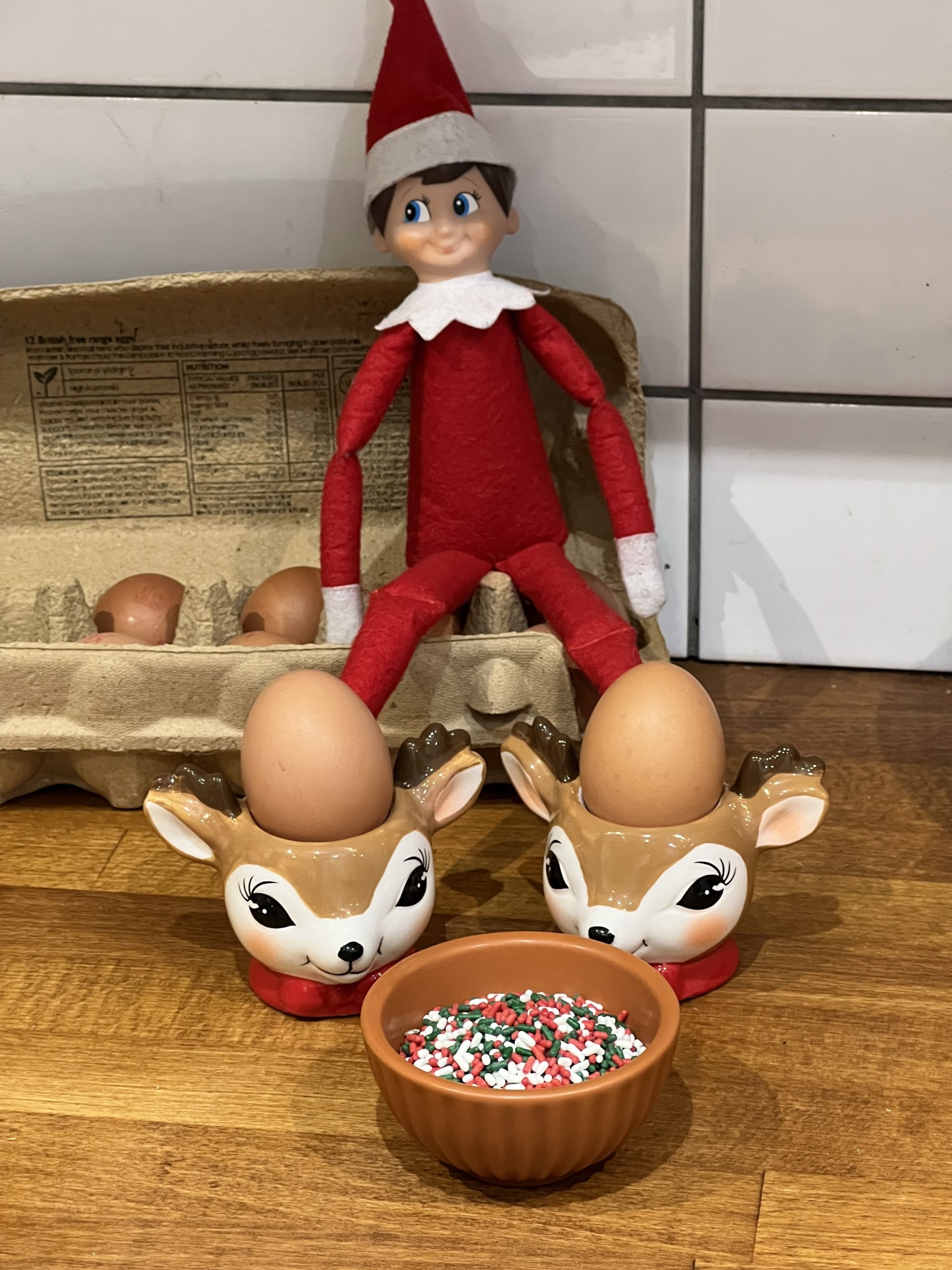 Elf On The Shelf Magic Egg Trick The gingerbread house co uk