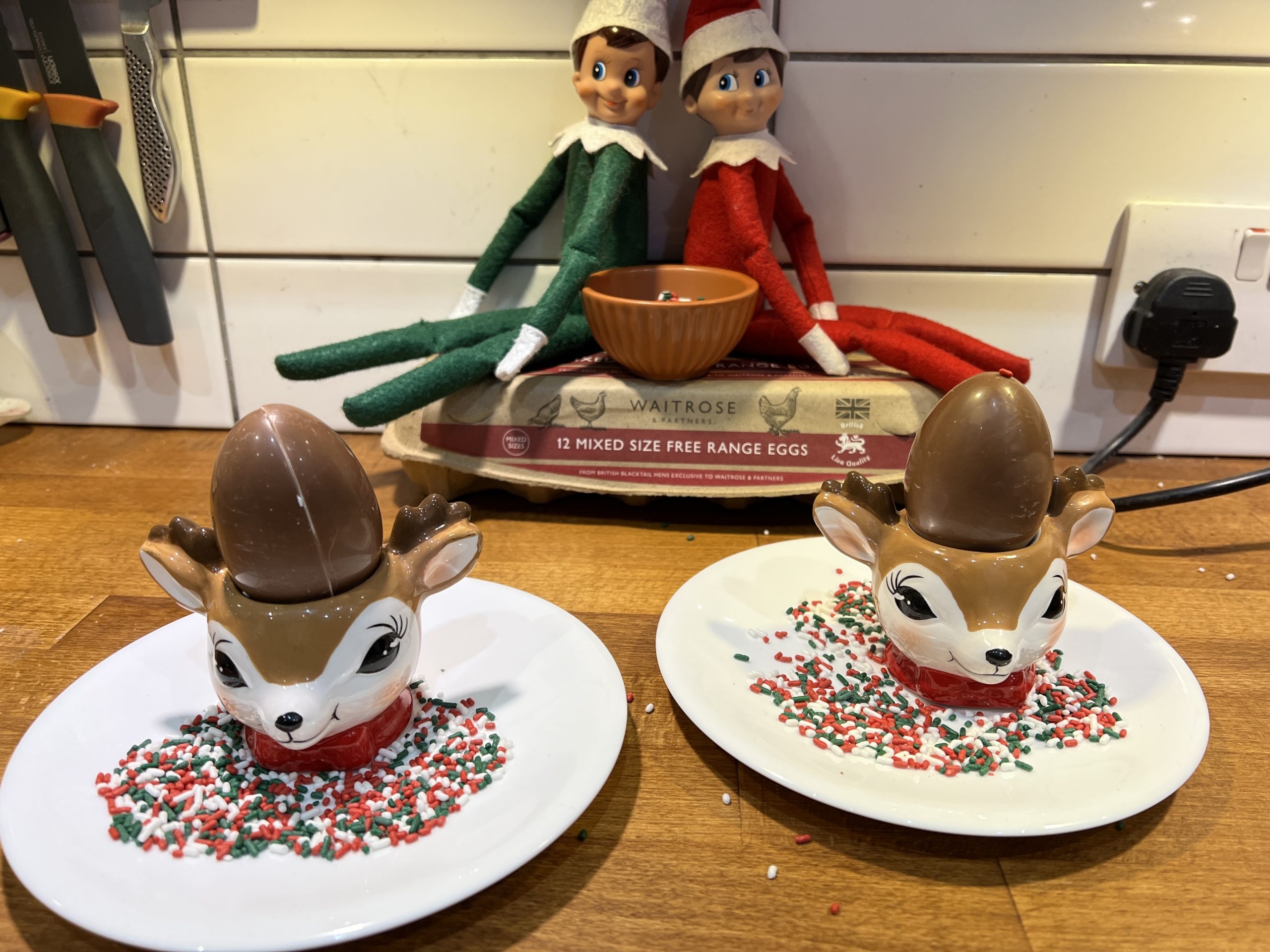 Elf On The Shelf Magic Egg Trick The gingerbread house co uk