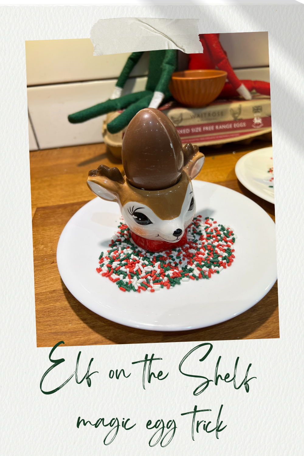 Elf On The Shelf Magic Egg Trick The gingerbread house co uk