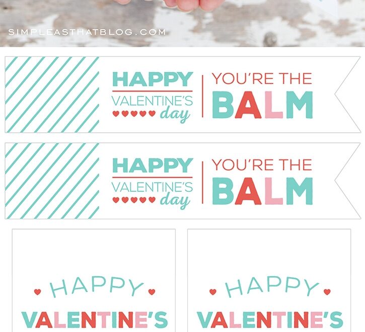 EOS Lip Balm Valentines