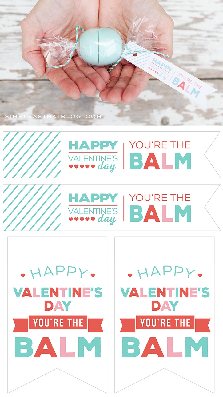 EOS Lip Balm Valentines