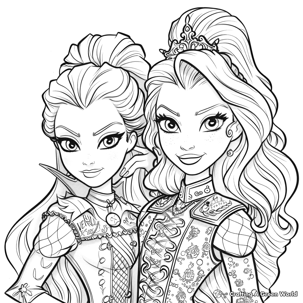 Ever After High Coloring Pages Free Printable 
