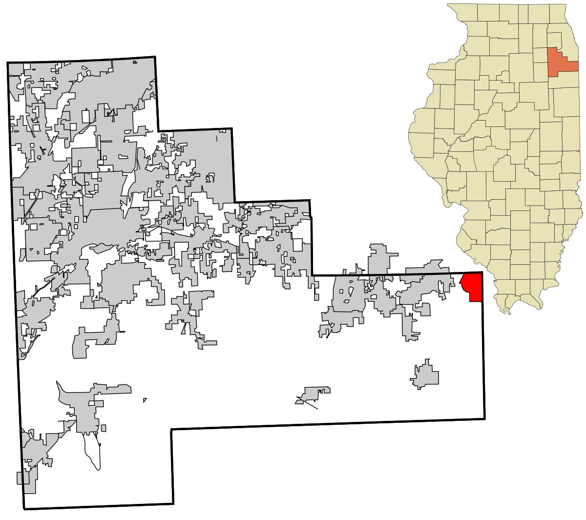File Will County Illinois Incorporated And Unincorporated Areas Willowbrook Highlighted svg Wikipedia
