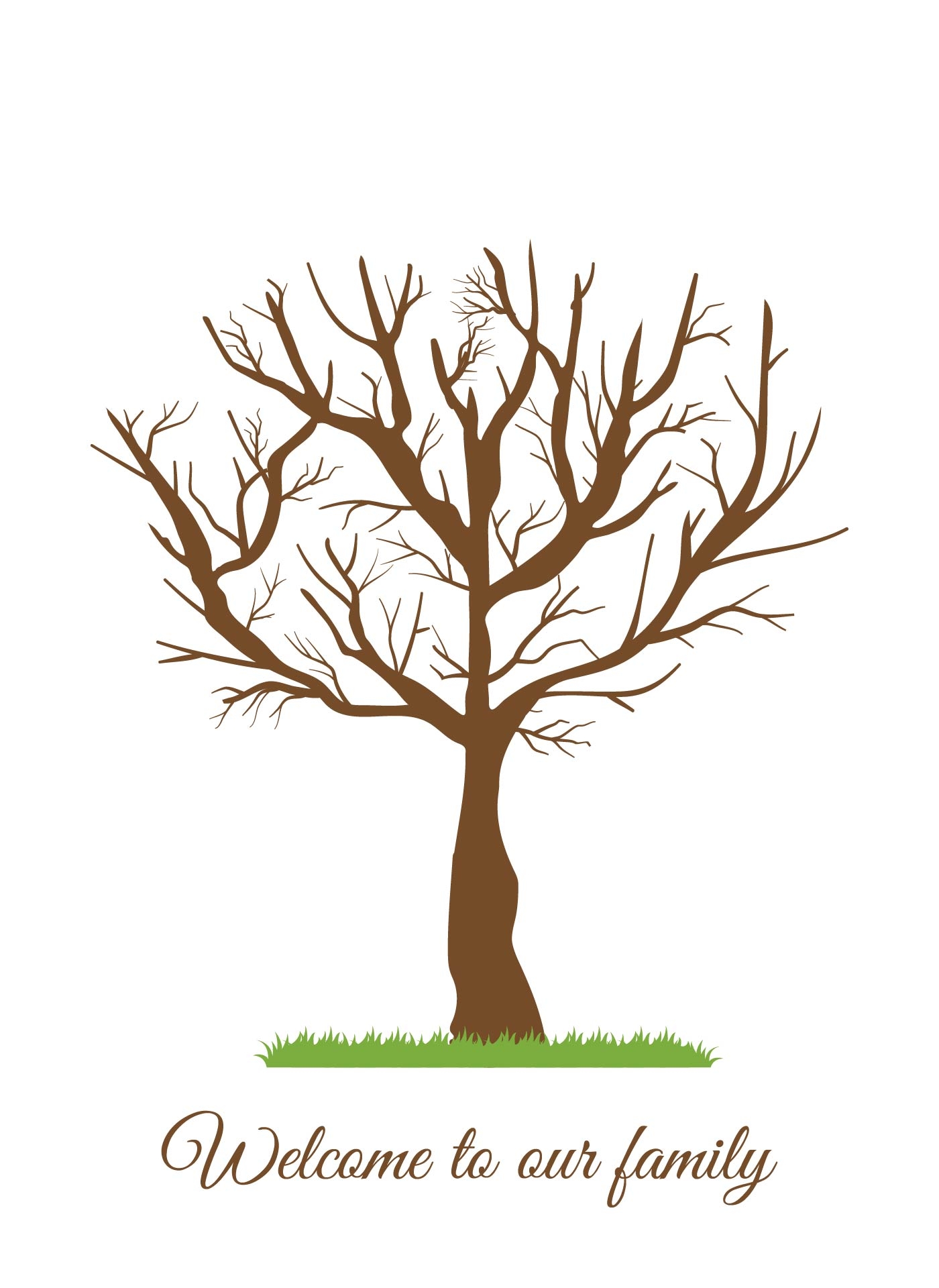 Fingerprint Tree 14 Free PDF Printables Printablee
