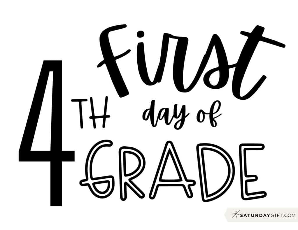 First Day Of School Sign Printable Cute Free Printable Designs