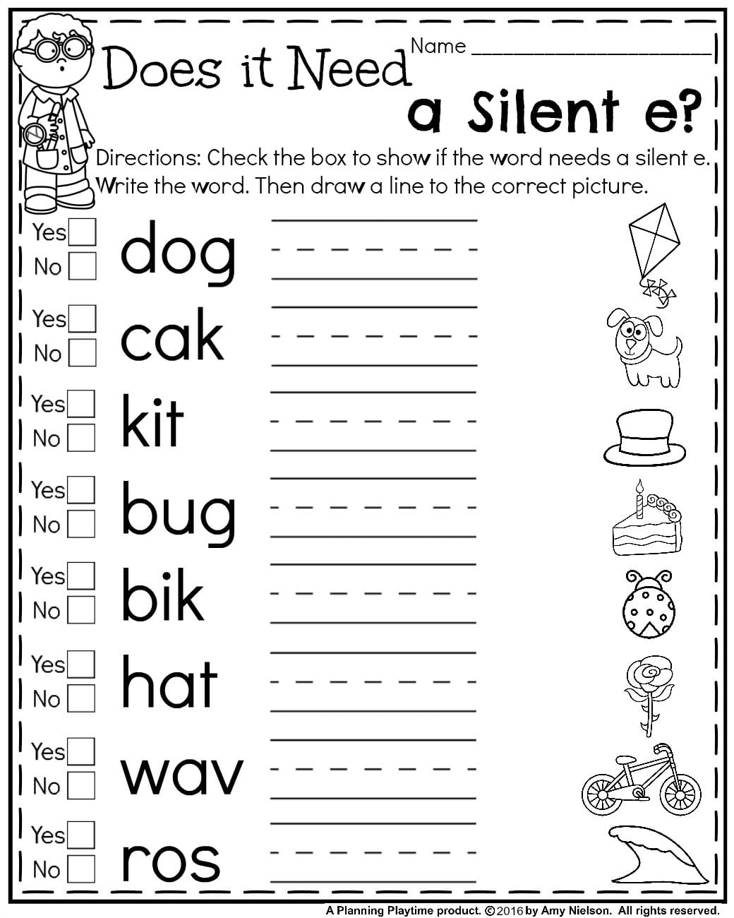 First Grade Fun Worksheets Printable