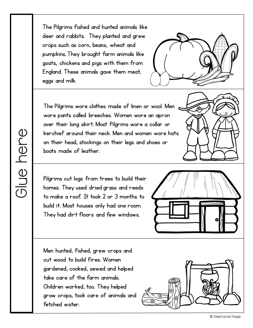 First Thanksgiving Unit For Kindergarten And First Grade Primary Theme Park