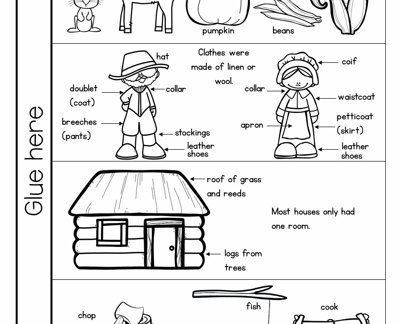 First Thanksgiving Unit For Kindergarten And First Grade Primary Theme Park