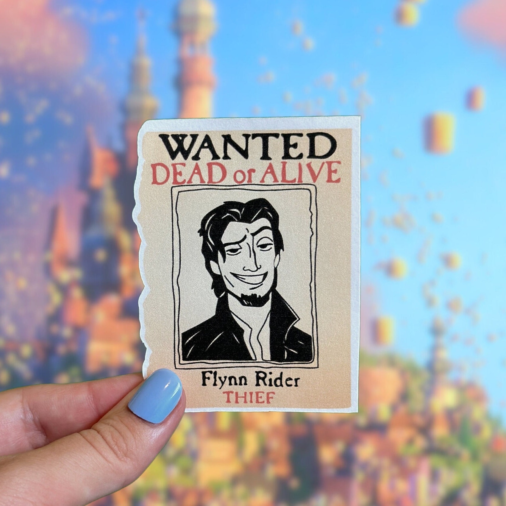 Wanted Dead Or Alive Flynn Rider Poster Printable