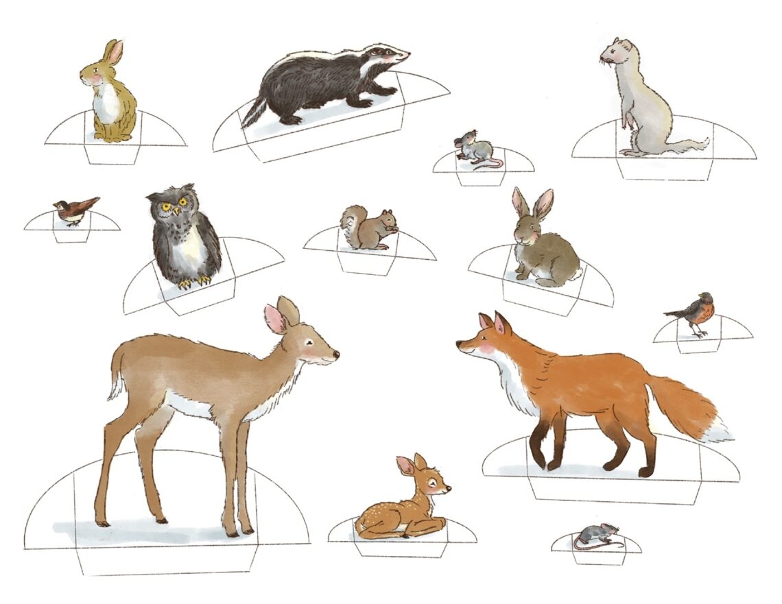 Printable Pictures Of Forest Animals