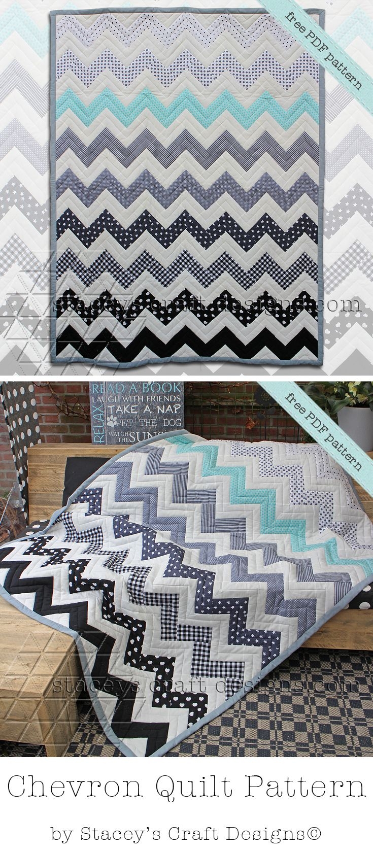 Forty Shades Of Chevron Stacey s Craft Designs