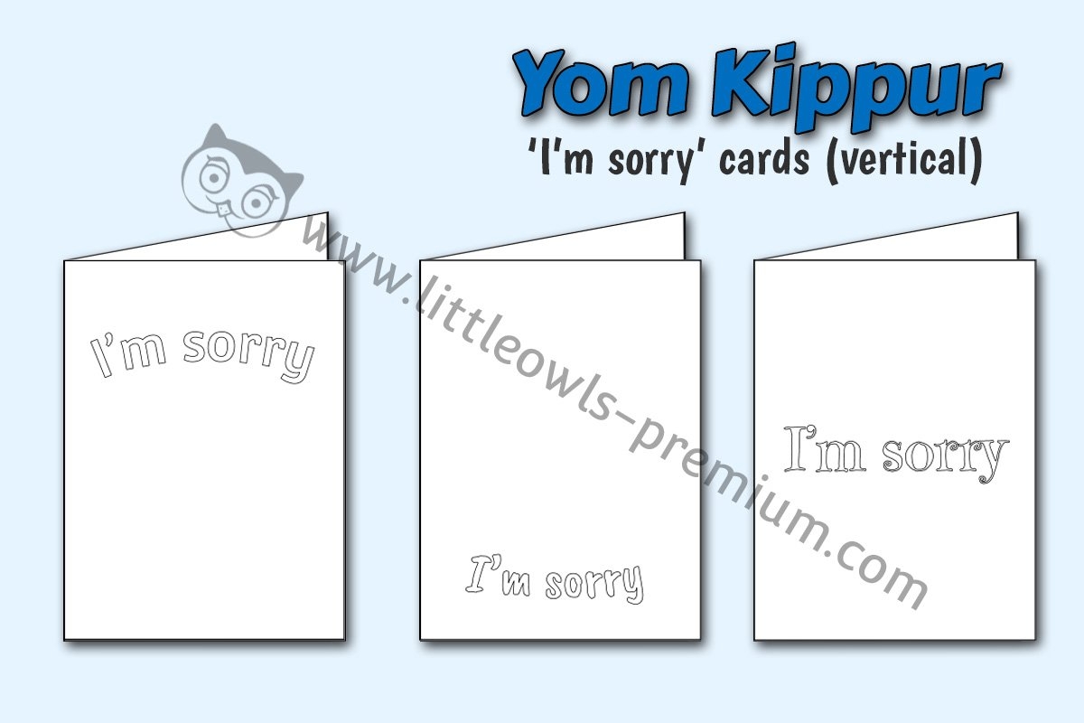 FREE And PREMIUM Yom Kippur Early Years EYFS Editable Printable Resources Activities Little Owls Resources Free And Premium Early Years Printables