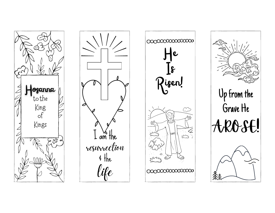 Free Printable Bible Bookmarks Templates