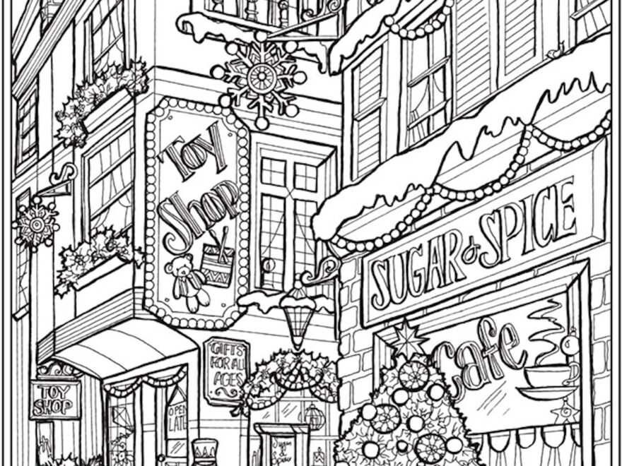 Free Christmas Coloring Pages Mom Life Made Easy