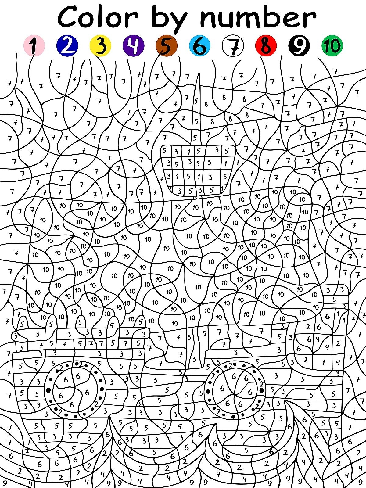 Free Color By Number