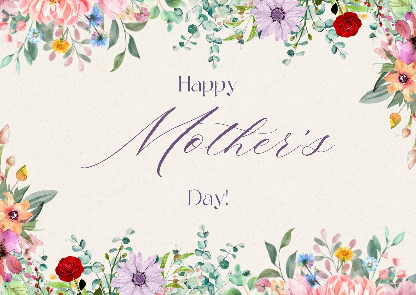 Printable Free Mothers Day Cards