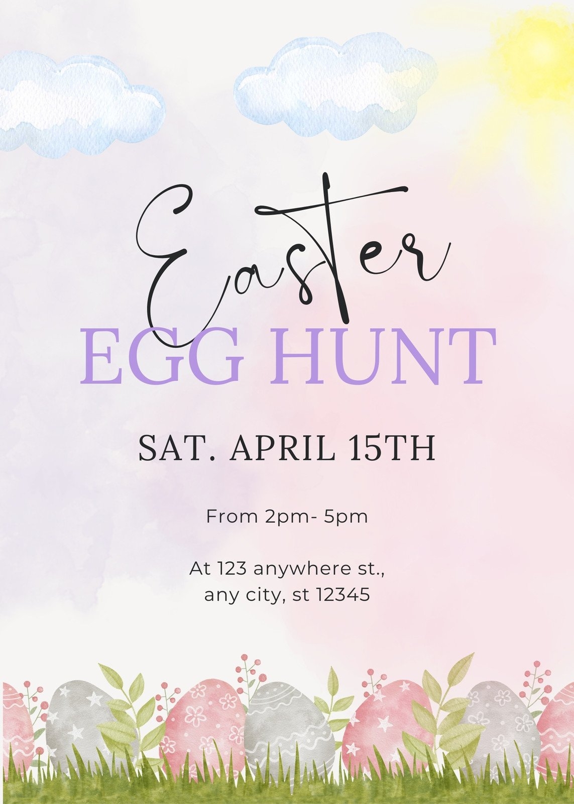 Free Easter Invitation Templates To Edit And Print Canva
