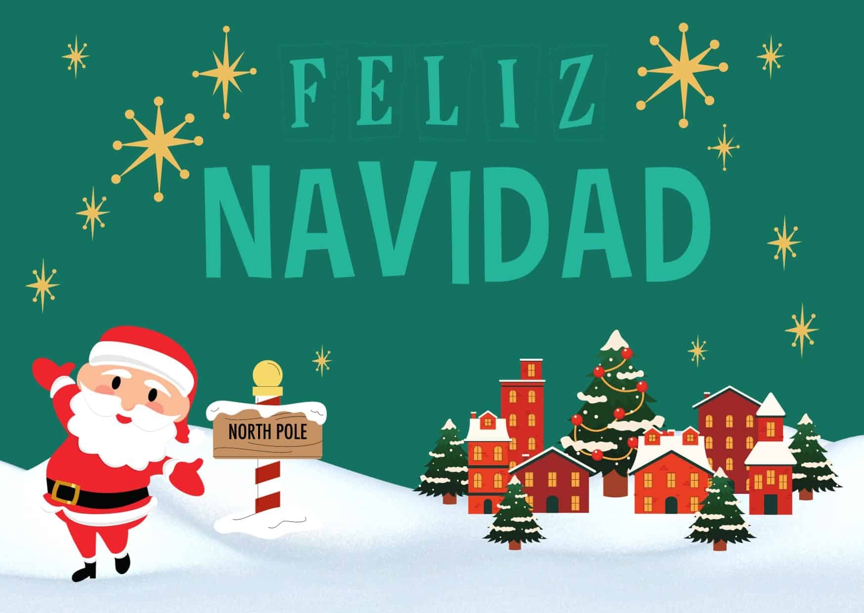 Free Holiday And Christmas Cards In Spanish Hispana Global