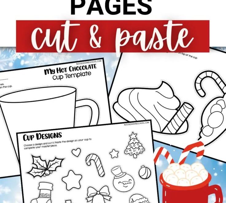Free Hot Chocolate Coloring Page Printable For Kids