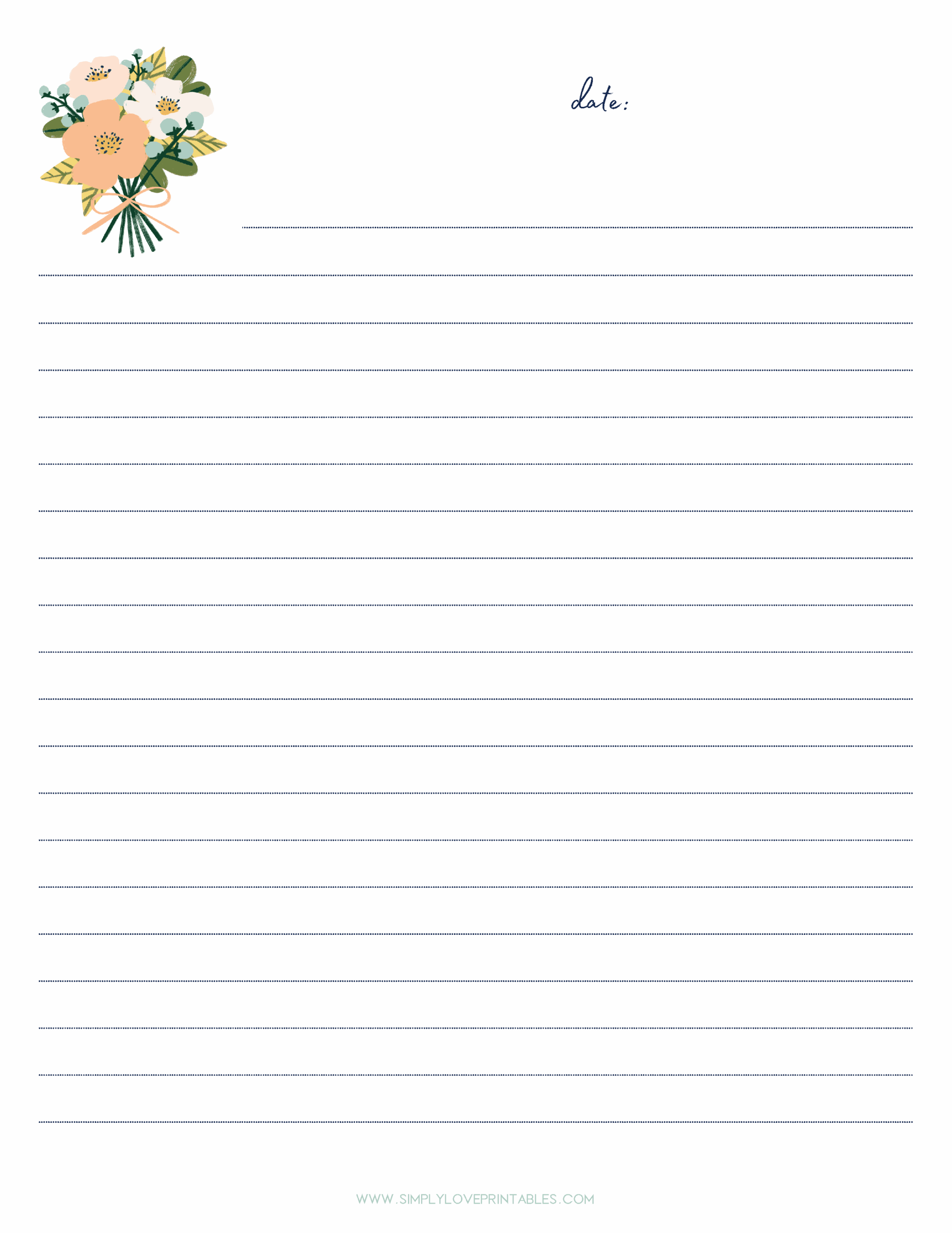 Free Printable Daily Journal Pages