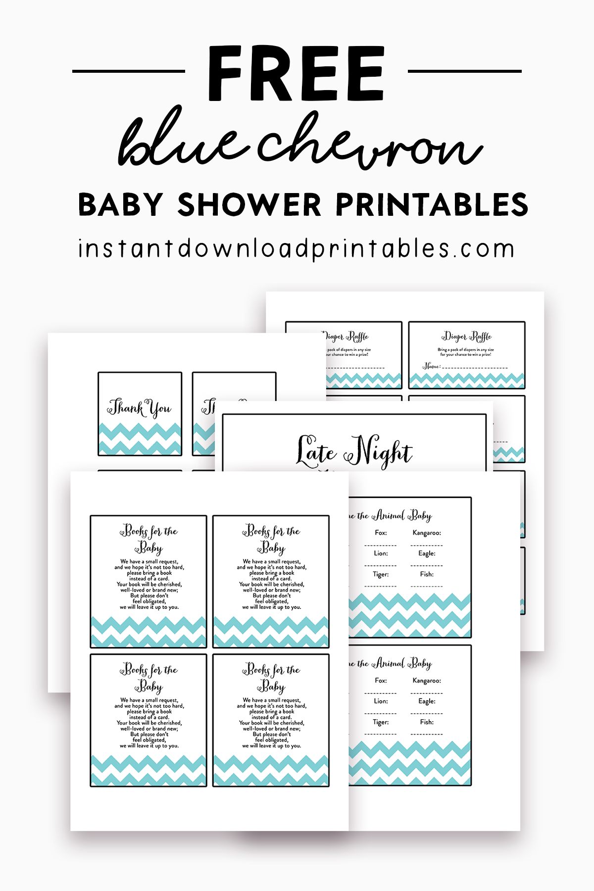 Free Printable Baby Shower Nautical Boat Ship Baby Boy Insert Diaper Raffle Ticket Instant Download Instant Download Printables