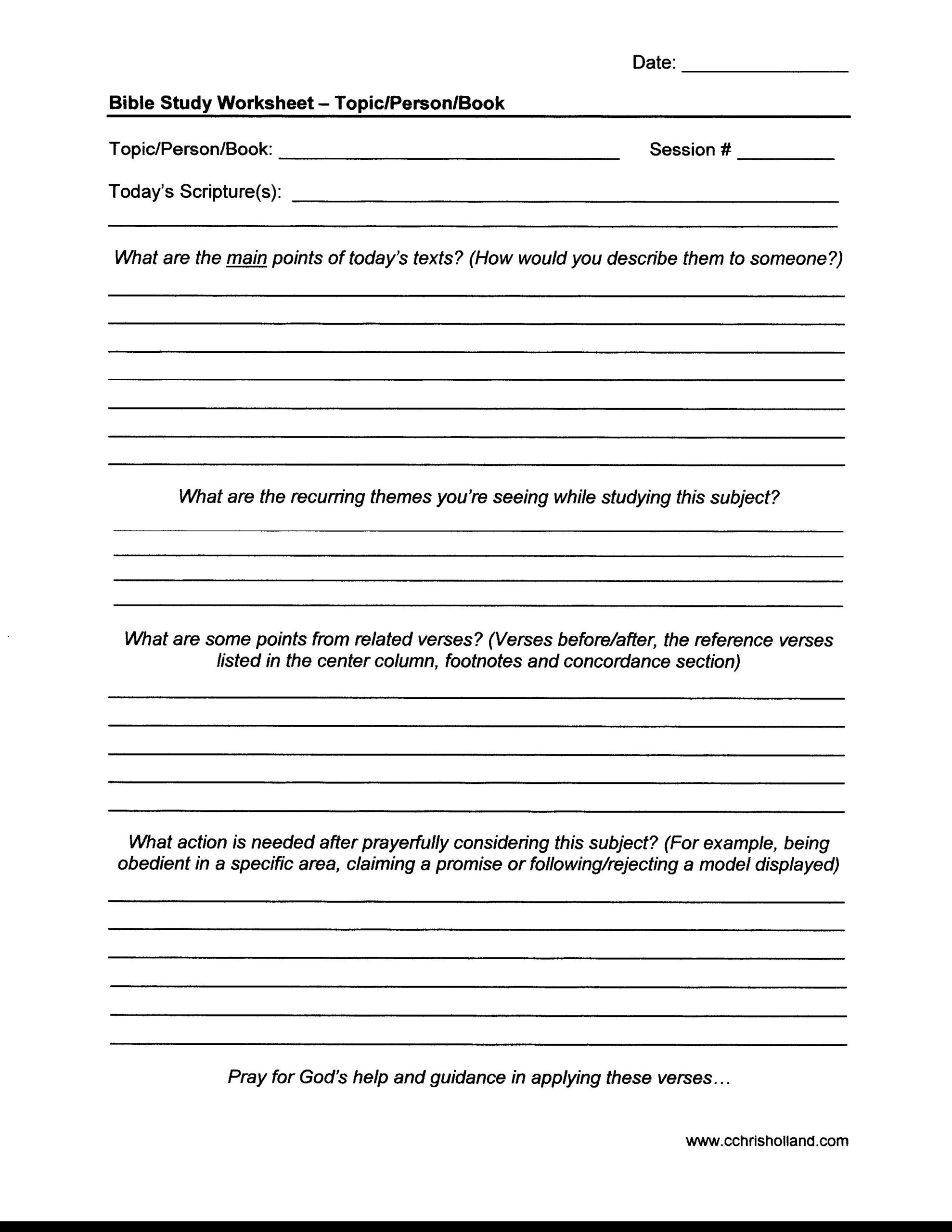 Free Printable Bible Study Worksheet Download Free Printable Bible Study Worksheet Png Images Free Worksheets On Clipart Library