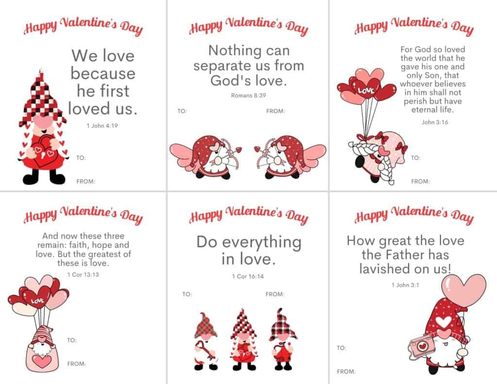 Free Printable Religious Valentines Day Cards
