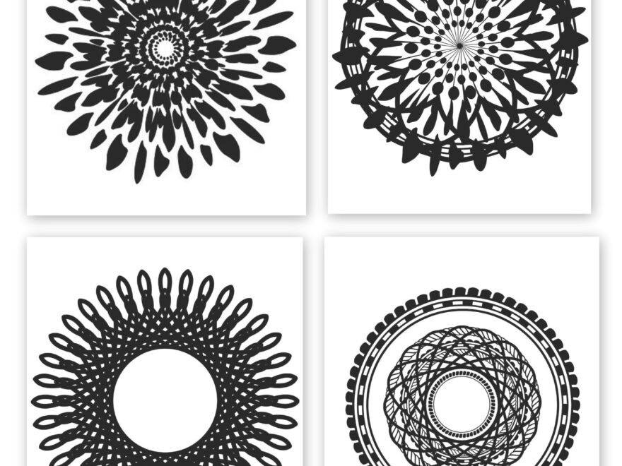 Free Printable Collection Of Modern Black And White Prints