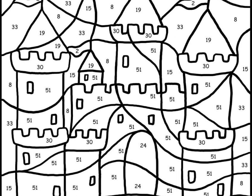 Free Printable Color By Number Coloring Pages Best Coloring Pages For Kids