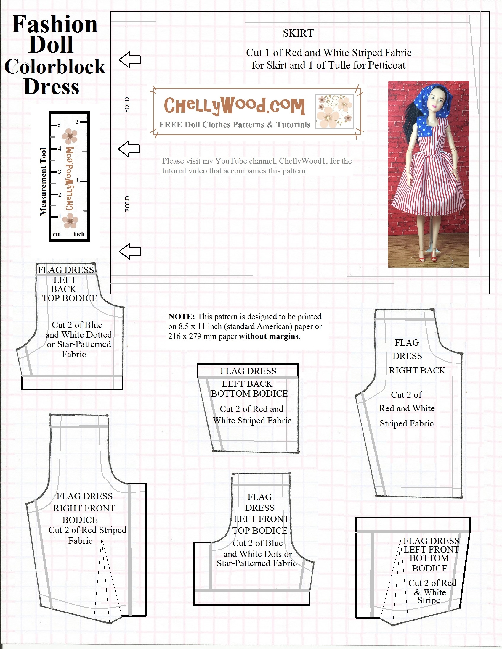 Free Printable Sewing Patterns For Barbie Doll Clothes
