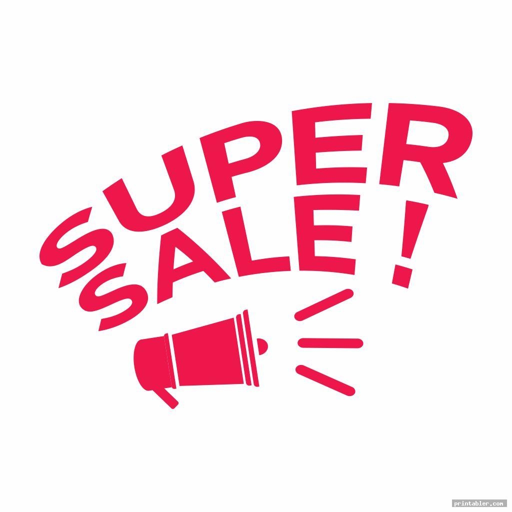 Free Printable Sale Signs For Retail Printable Party Favors