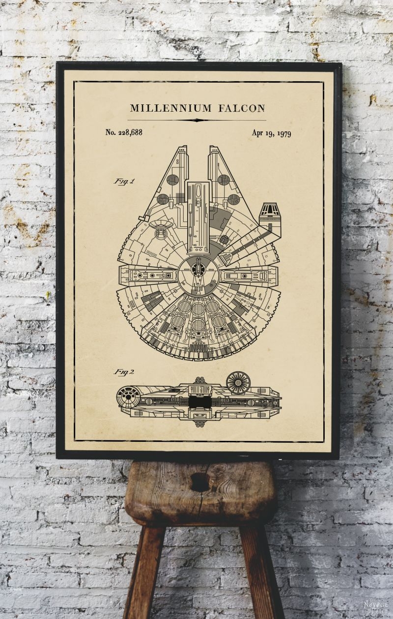 Free Printable Star Wars Blueprints The Navage Patch