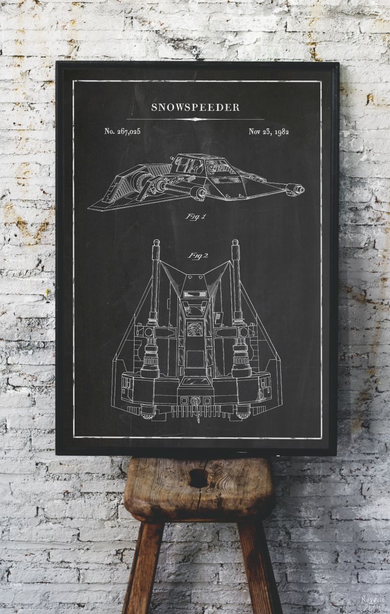 Large Free Printable Vintage Toy Blueprints