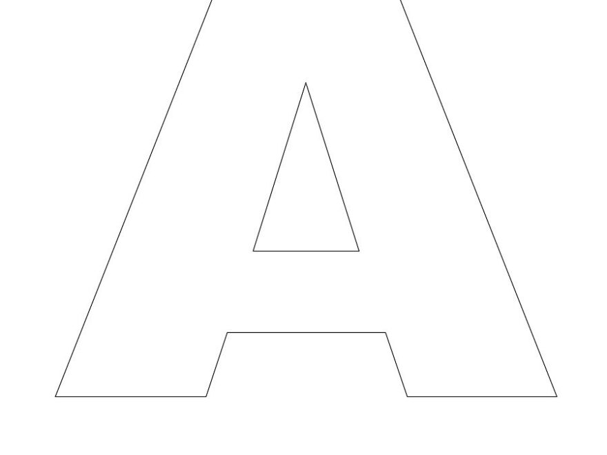 Free Printable Stencil Letters Stencil Letters Org