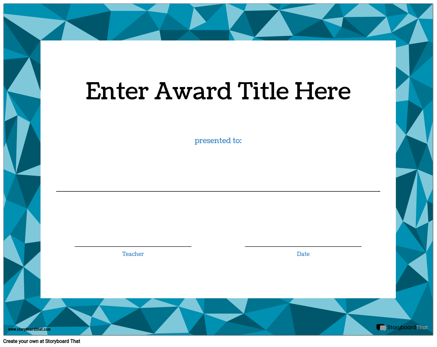 Free Printable Student Certificate And Award Templates
